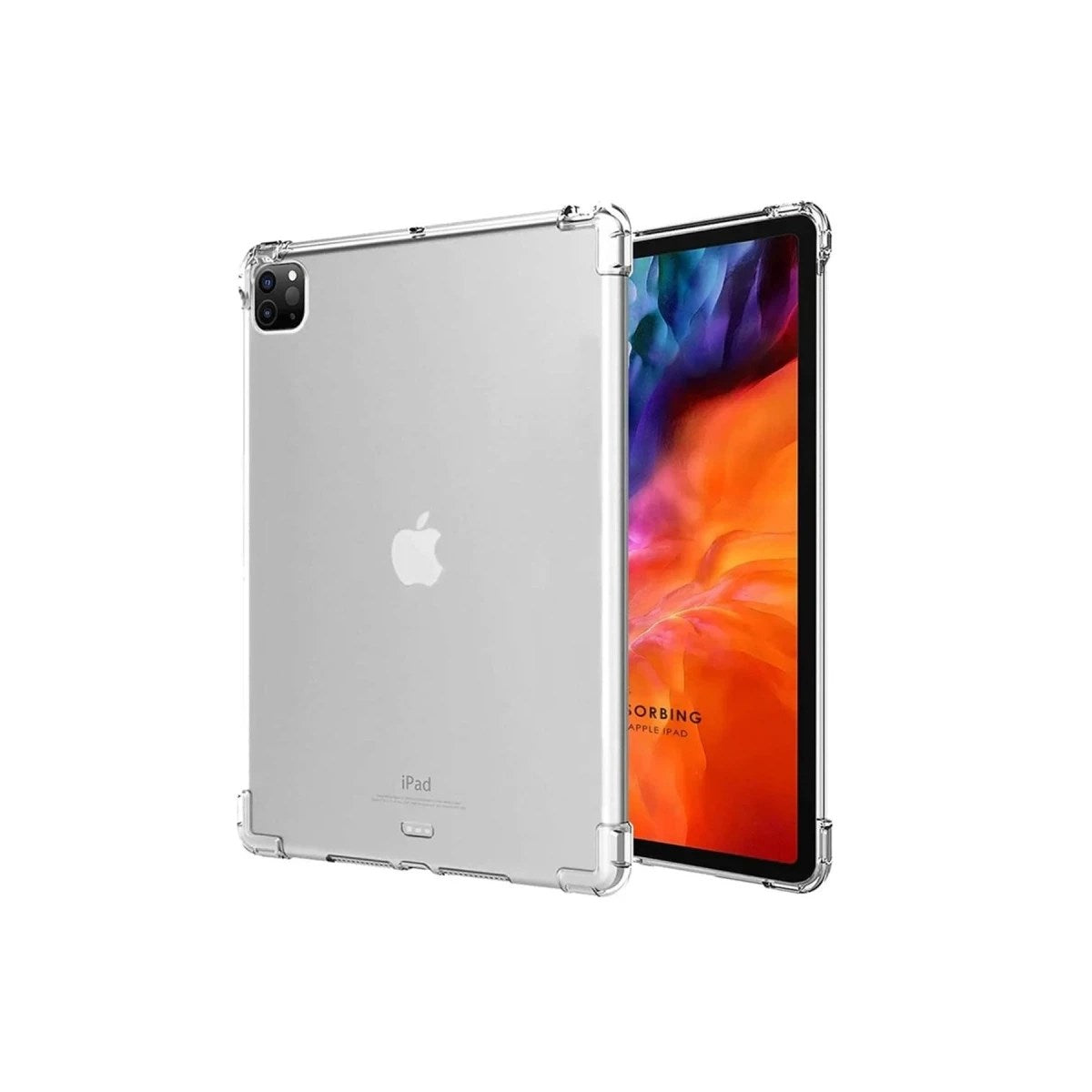 Mey İthalat® iPad Pro 11 (2018) Kılıf Anti Shock Tablet Silikon - Şeffaf