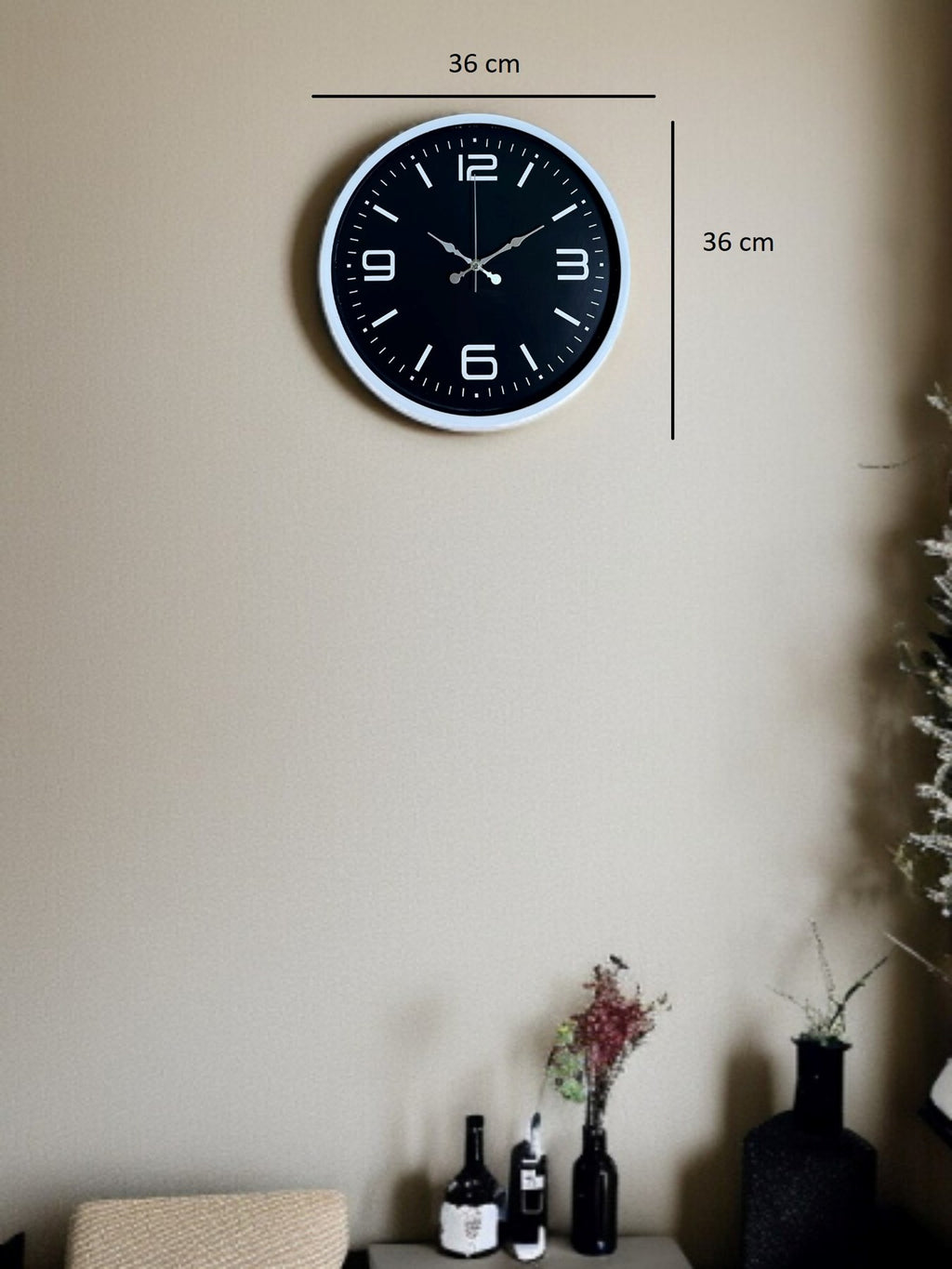 36 Cm Modern Dekoratif Duvar Saati