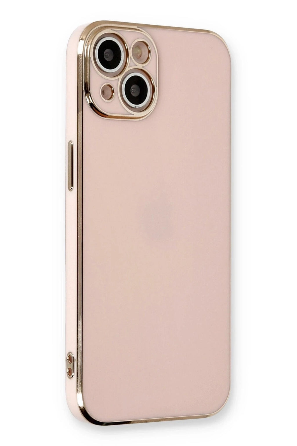 Mey İthalat® iPhone 13 Kılıf Volet Silikon - Pembe