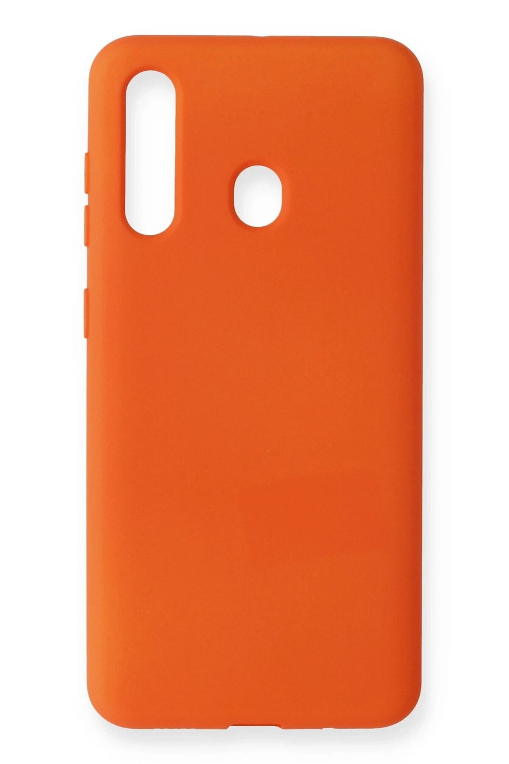 Mey İthalat® Samsung Galaxy M40 Kılıf Nano içi Kadife Silikon - Turuncu