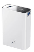 Mey İthalat® PW501 20.000 mAh Dijital Göstergeli 2 Adet 45W Type-C ve 22.5W USB Çıkışlı Şarj PD Hızlı Şarj Powerbank - Beyaz