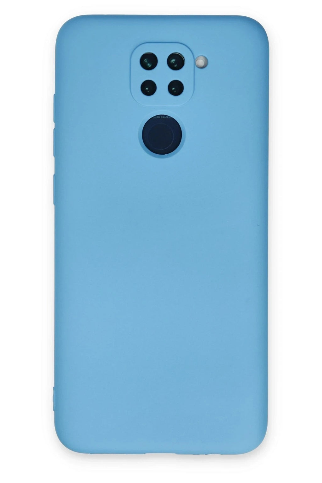 Mey İthalat® Redmi Note 9 Kılıf Nano içi Kadife Silikon - Mavi