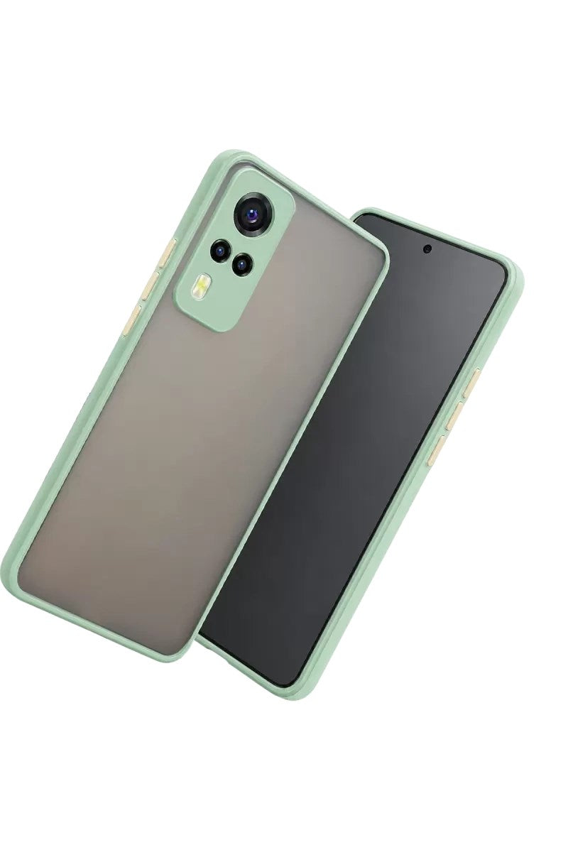 Mey İthalat® Vivo Y53S Kılıf Montreal Silikon Kapak - Turkuaz