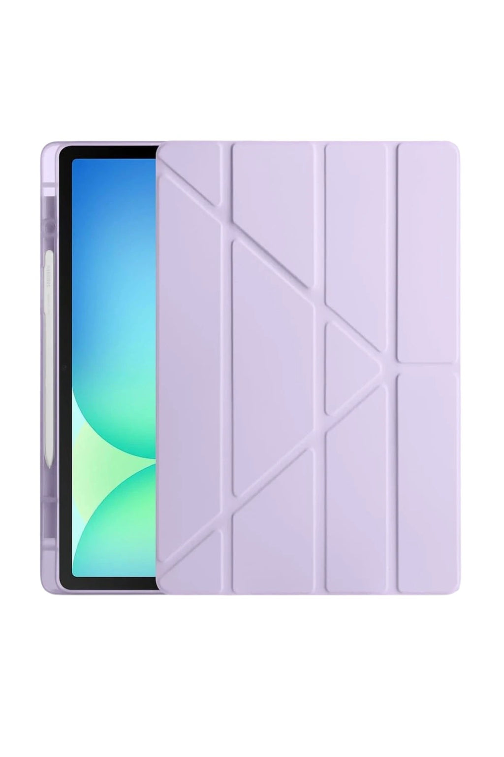 Mey İthalat® Huawei Honor Pad X9 11.5 Kılıf Kalemlikli Mars Tablet Kılıfı - Lavender