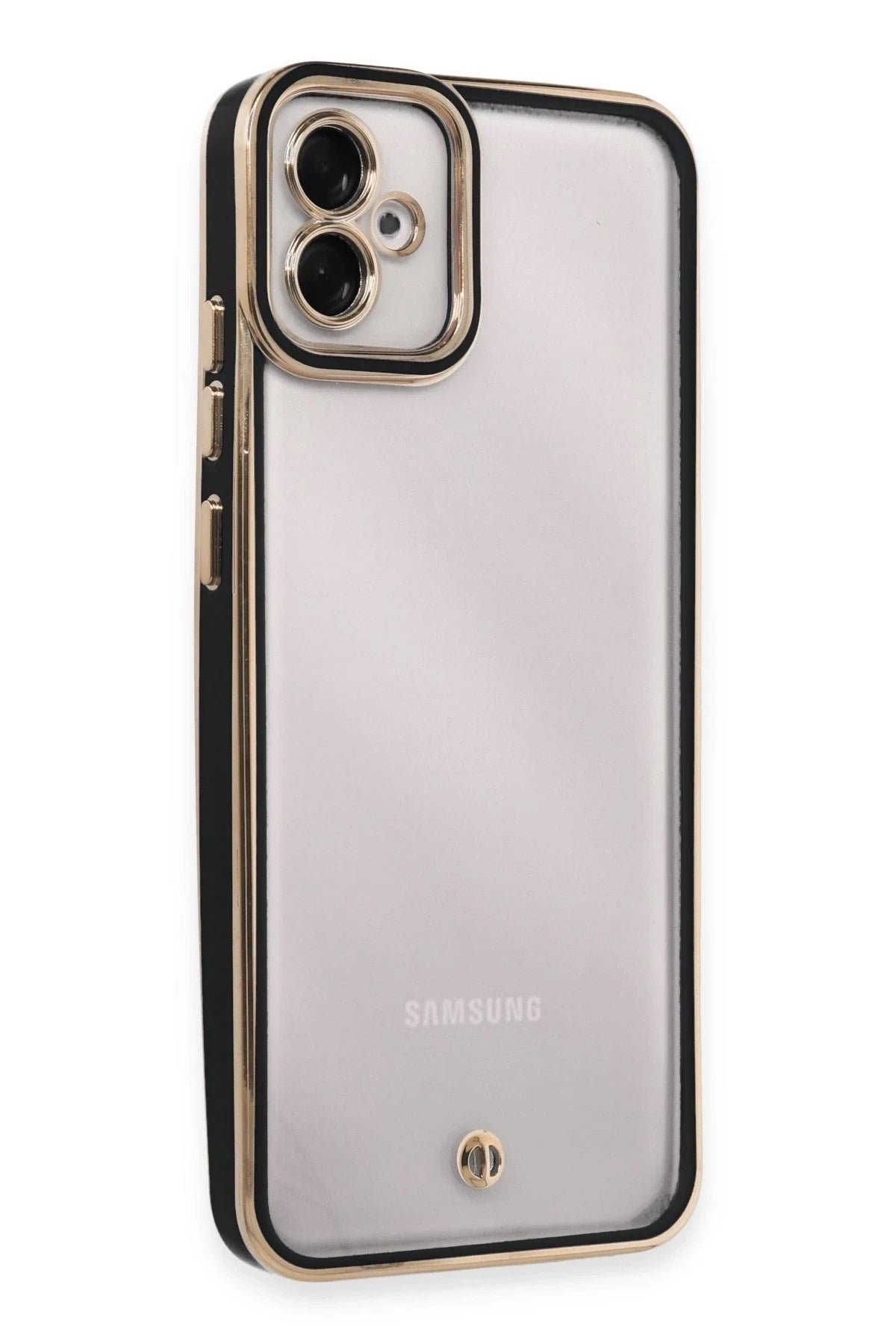 Mey İthalat® Samsung Galaxy A04E Kılıf Liva Lens Silikon - Siyah