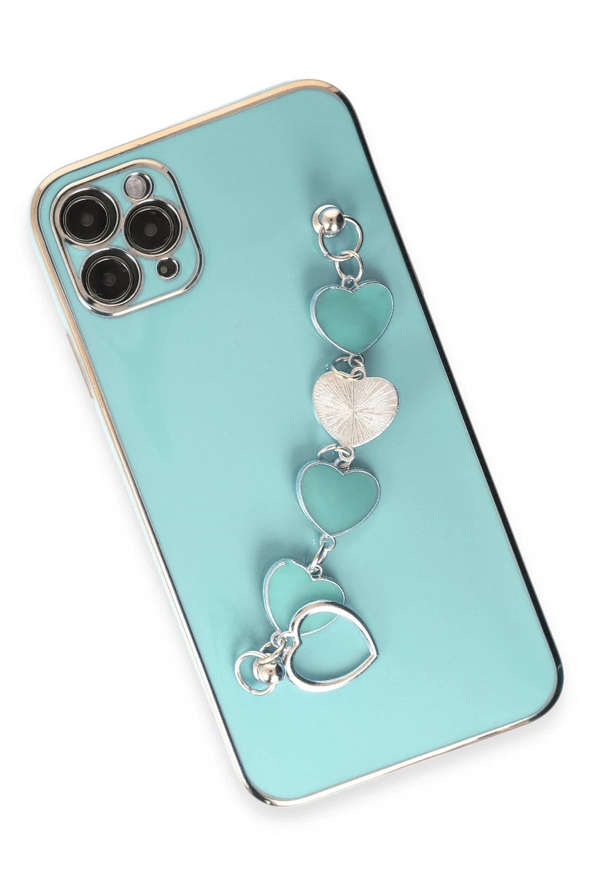 Mey İthalat® iPhone 11 Pro Kılıf Esila Silikon - Su Yeşili