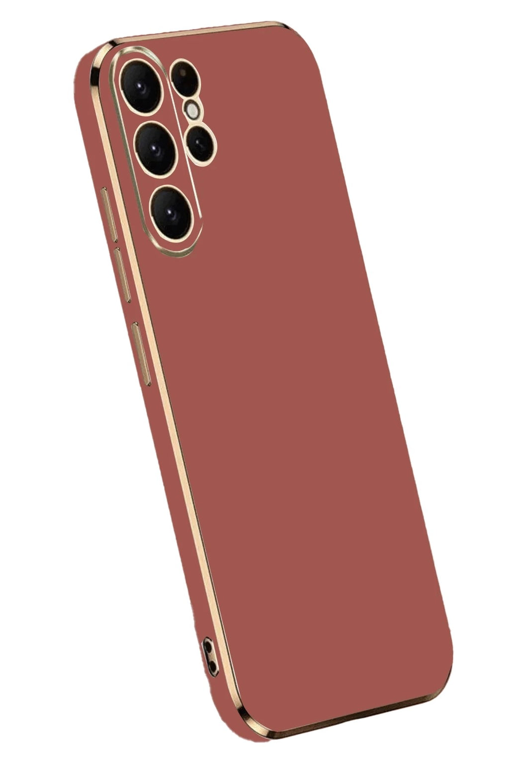 Mey İthalat® Samsung Galaxy S24 Ultra Kılıf Volet Silikon - Kırmızı