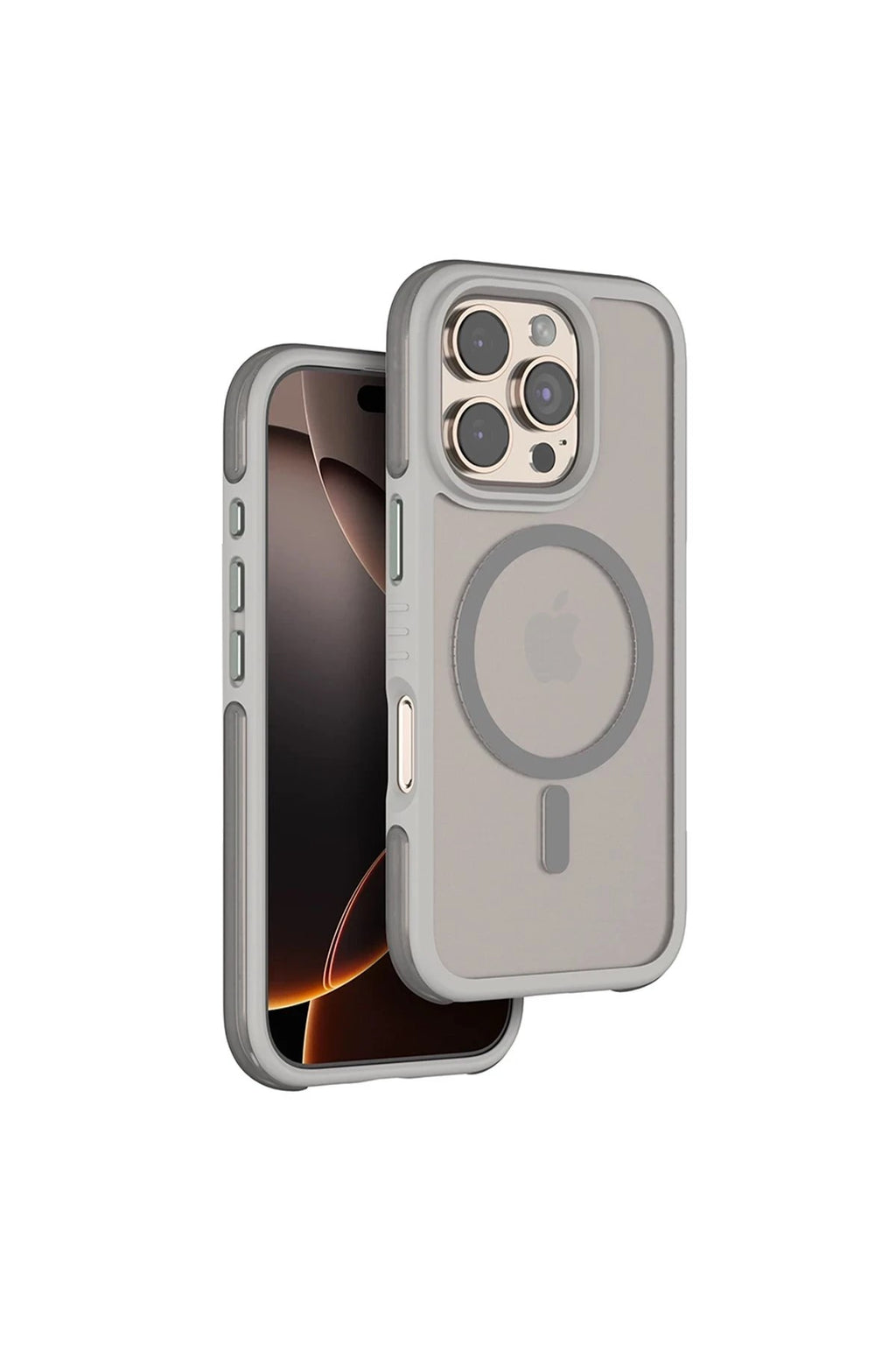 Mey İthalat® iPhone 16 Pro Max Orbit Magsafe Kapak - Titan Gri