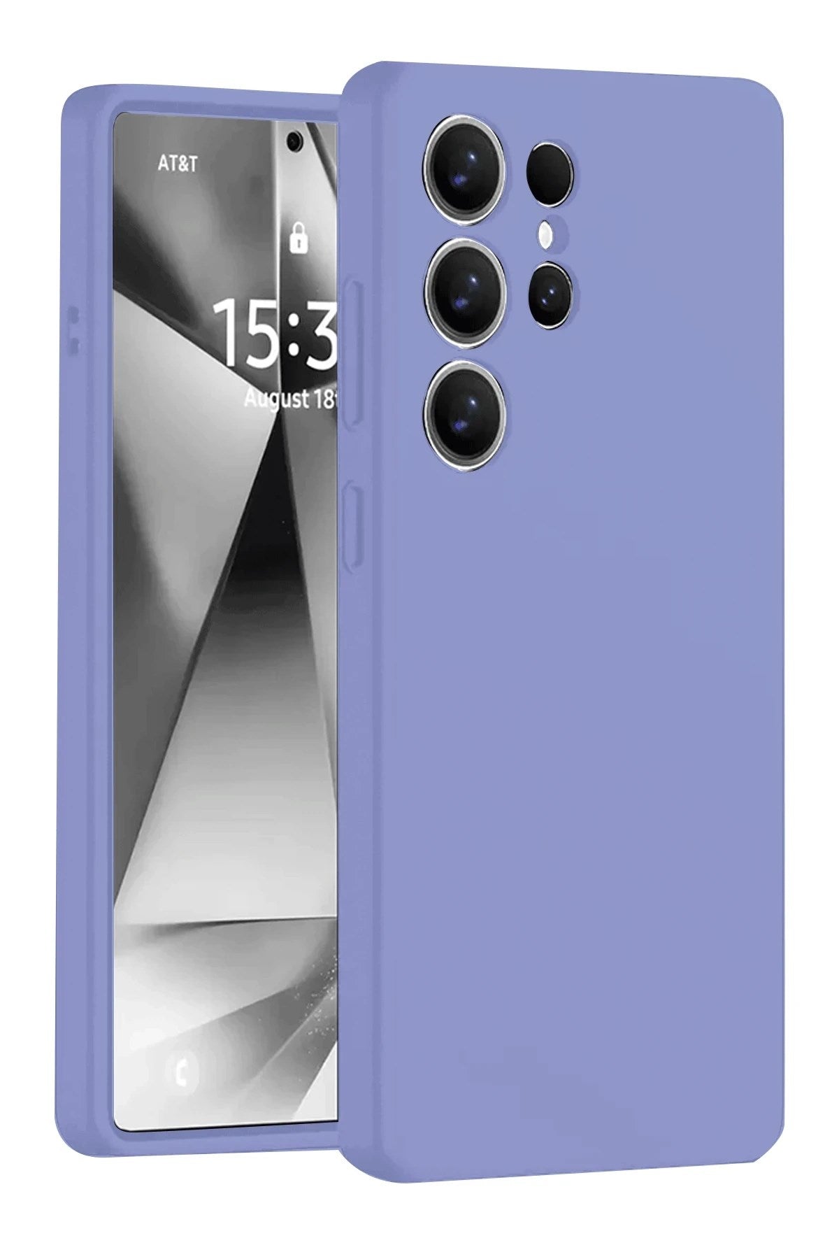 Mey İthalat® Samsung Galaxy S25 Ultra Kılıf Nano içi Kadife Silikon - Lila