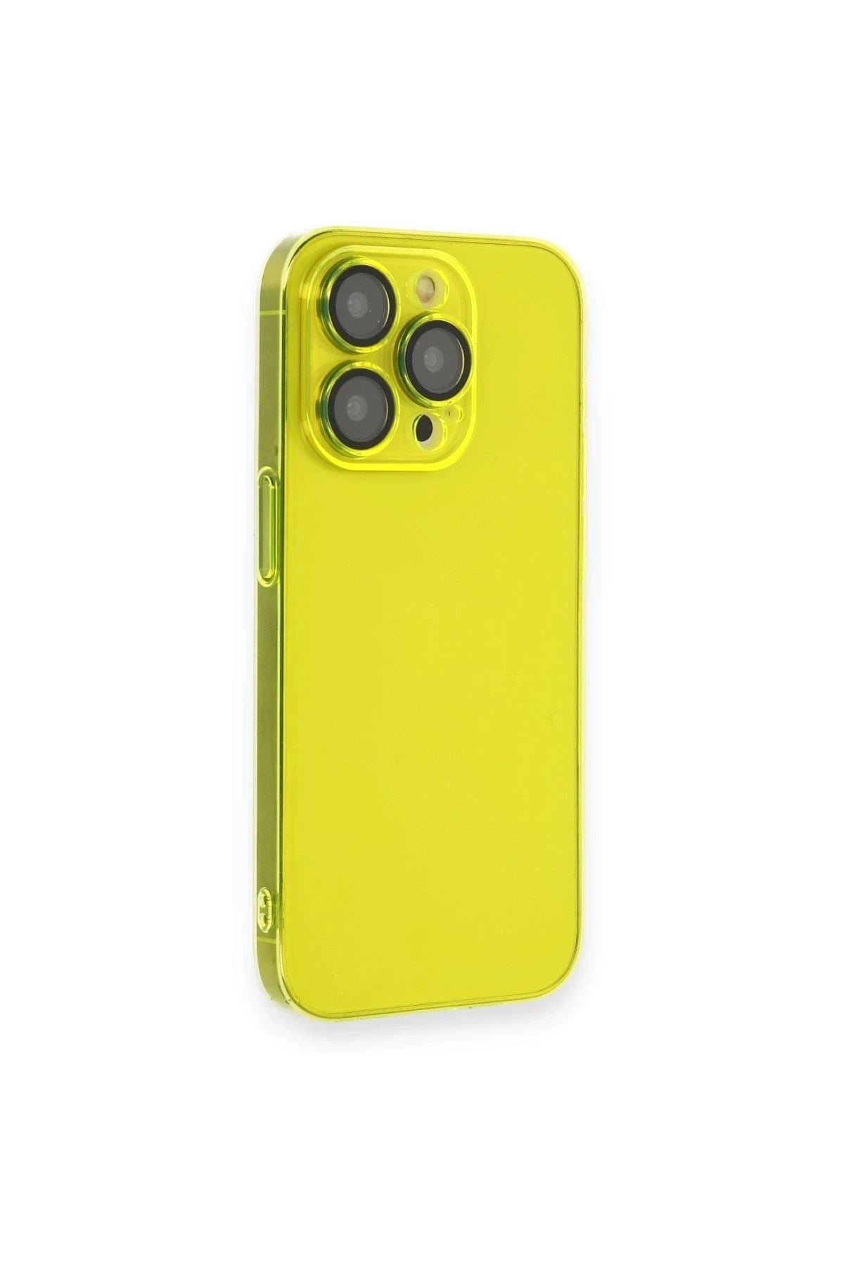 Mey İthalat® iPhone 13 Pro Kılıf Armada Lensli Kapak - Sarı