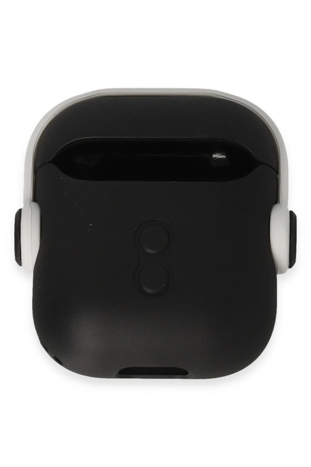 Mey İthalat® Airpods 2 (2.nesil) Cool Kılıf - Siyah-Beyaz