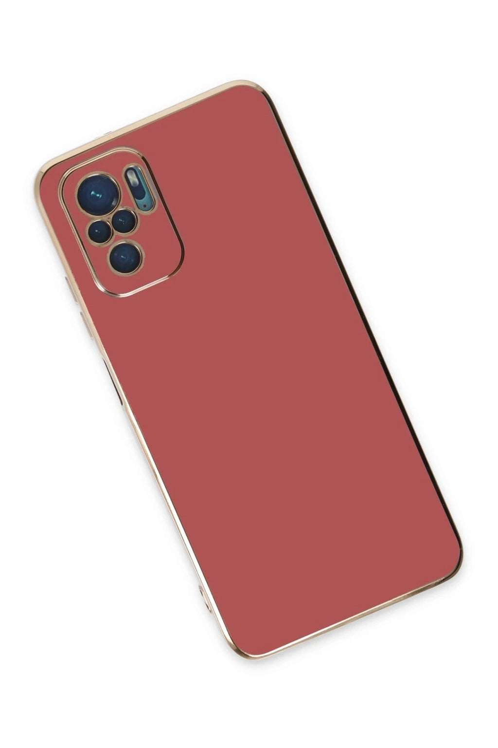 Mey İthalat® Redmi Note 10 Kılıf Volet Silikon - Kırmızı