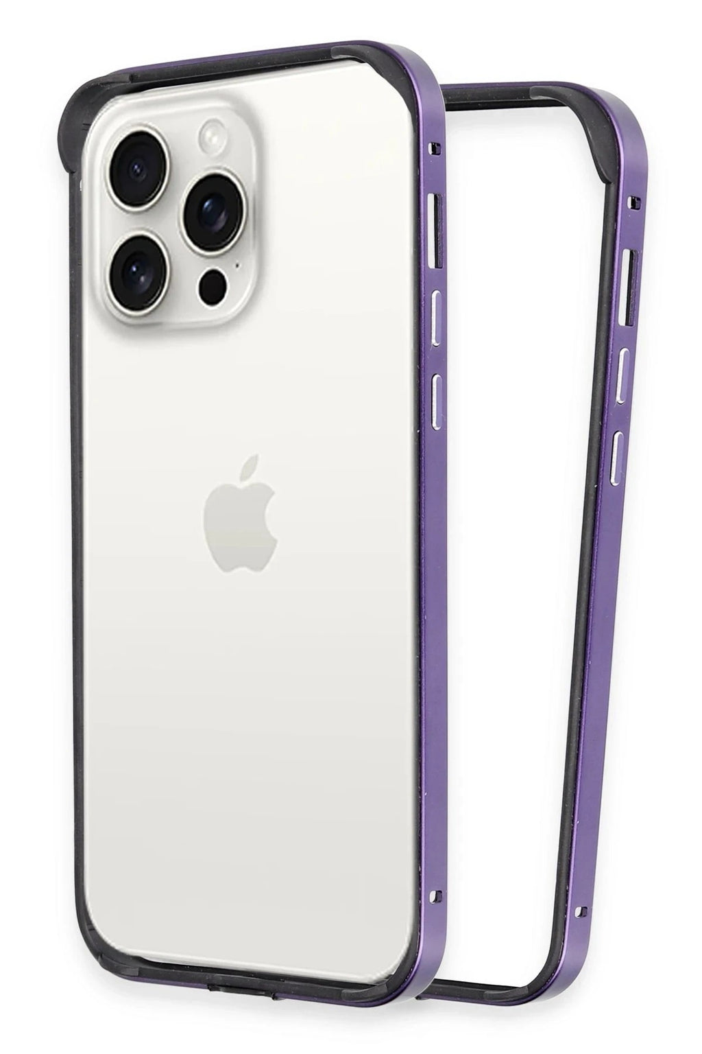 Mey İthalat® iPhone 14 Pro Land Bumper Koruma Kapak - Derin Mor
