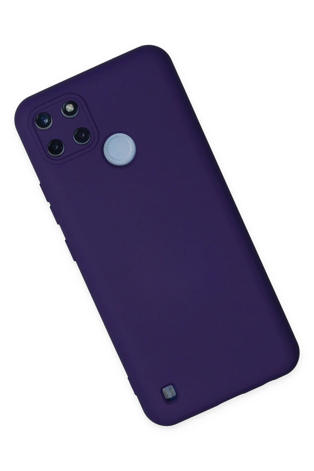 Mey İthalat® Realme C25Y Kılıf Nano içi Kadife Silikon - Mor