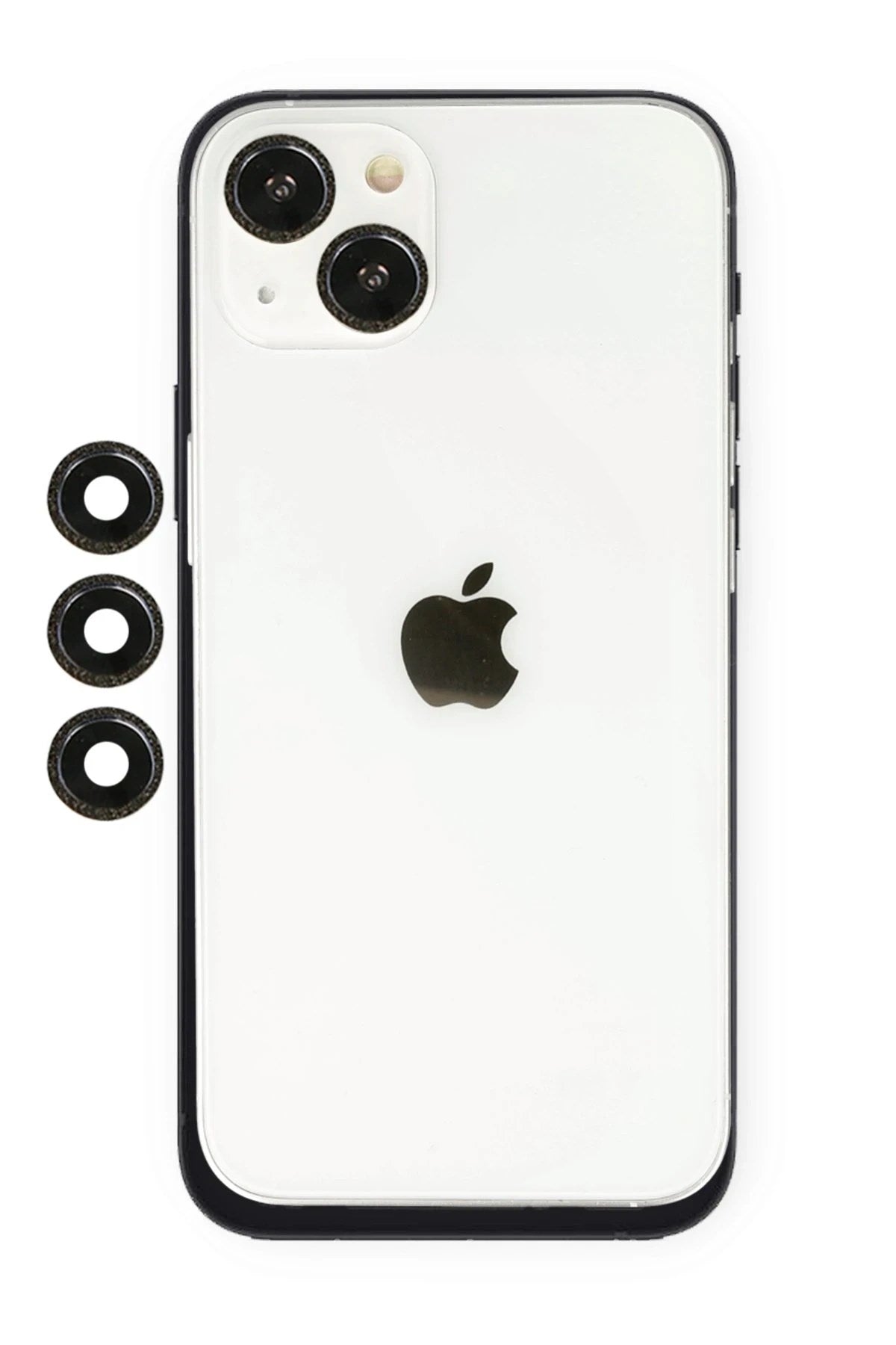 Mey İthalat® iPhone 14 Shine Kamera Lens - Siyah