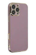Mey İthalat® iPhone 16 Pro Max Kılıf Volet Silikon - Mor