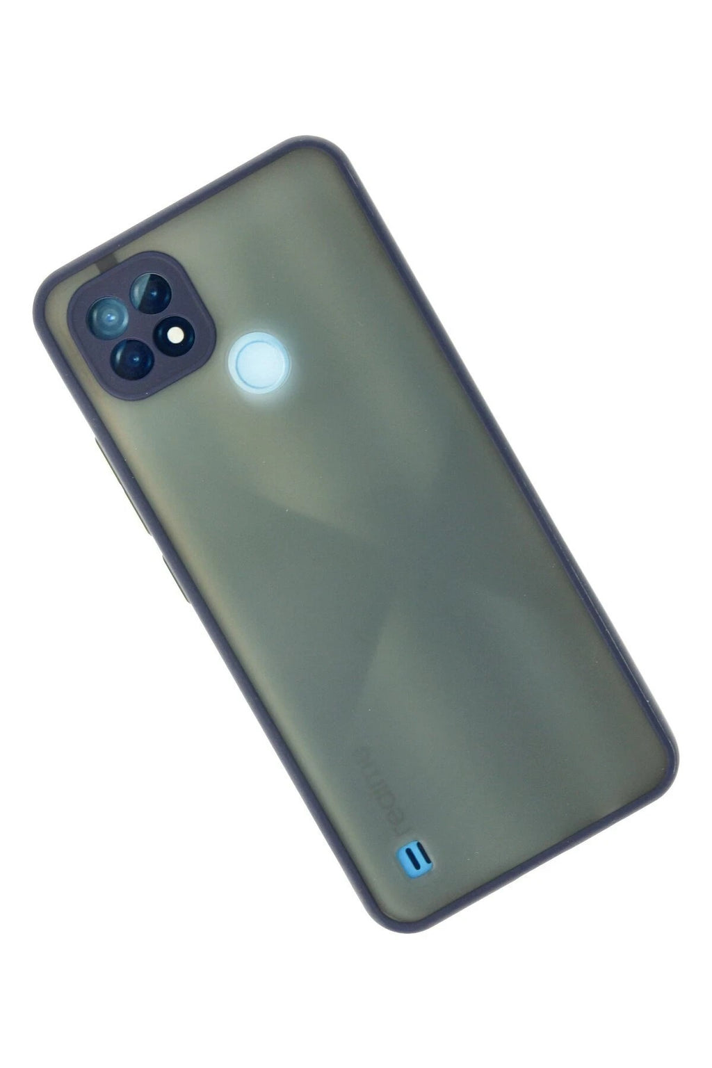 Mey İthalat® Realme C21 Kılıf Montreal Silikon Kapak - Lacivert