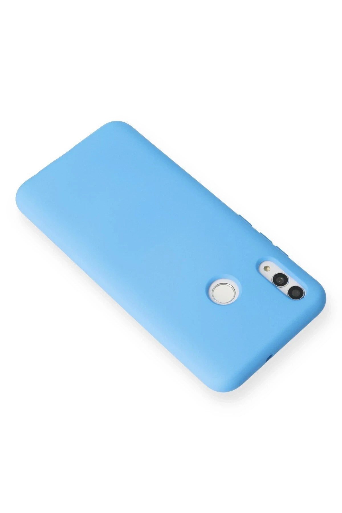 Mey İthalat® Huawei P Smart 2019 Kılıf Nano içi Kadife Silikon - Mavi