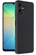Mey İthalat® Samsung Galaxy A06 Kılıf Aras Deri Kapak - Siyah