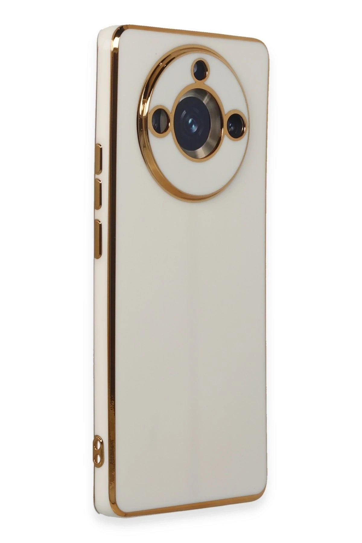 Mey İthalat® Realme 11 Pro Kılıf Volet Silikon - Beyaz