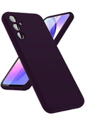 Mey İthalat® Samsung Galaxy A24 4G Kılıf First Silikon - Mor