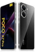 Mey İthalat® Poco X7 Pro Kılıf Lüx Şeffaf Silikon