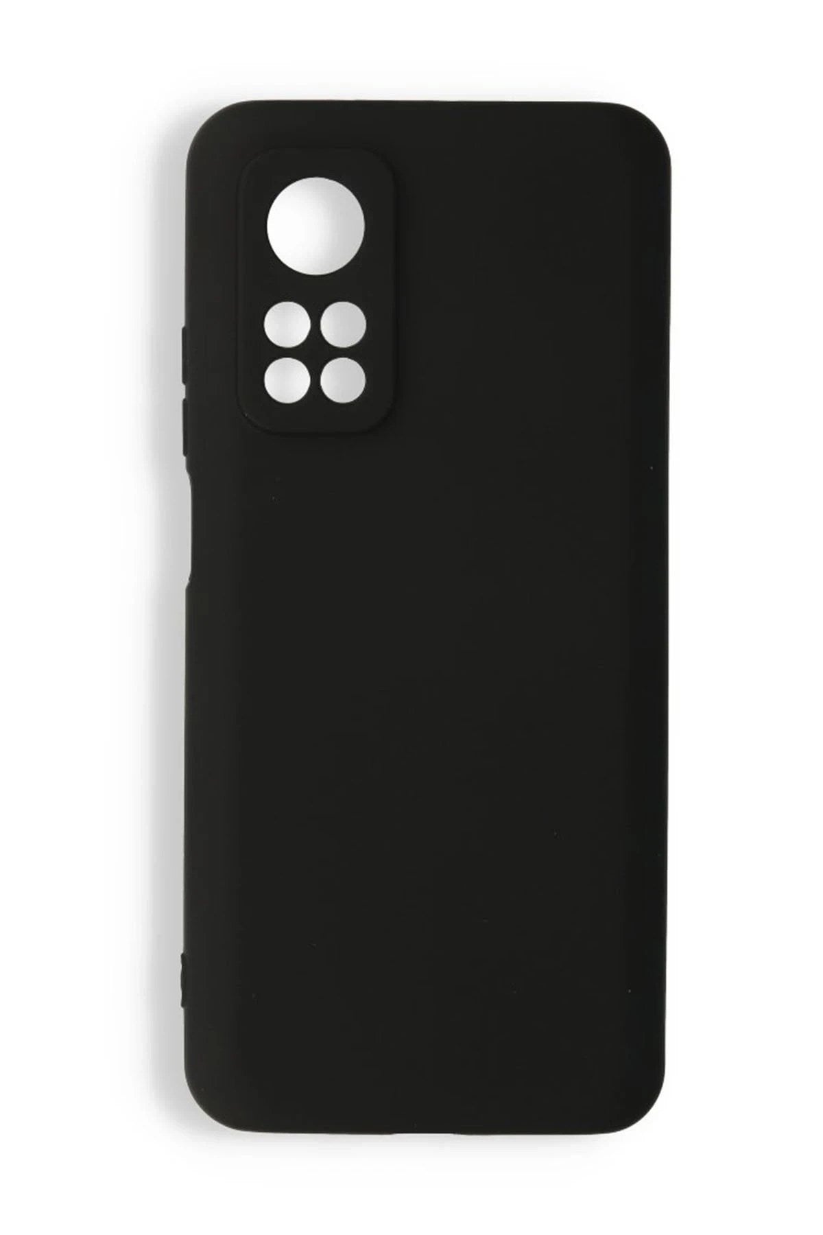 Mey İthalat® Mi 10T Kılıf Nano içi Kadife Silikon - Siyah