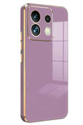 Mey İthalat® Redmi Note 13 5G Kılıf Volet Silikon - Mor