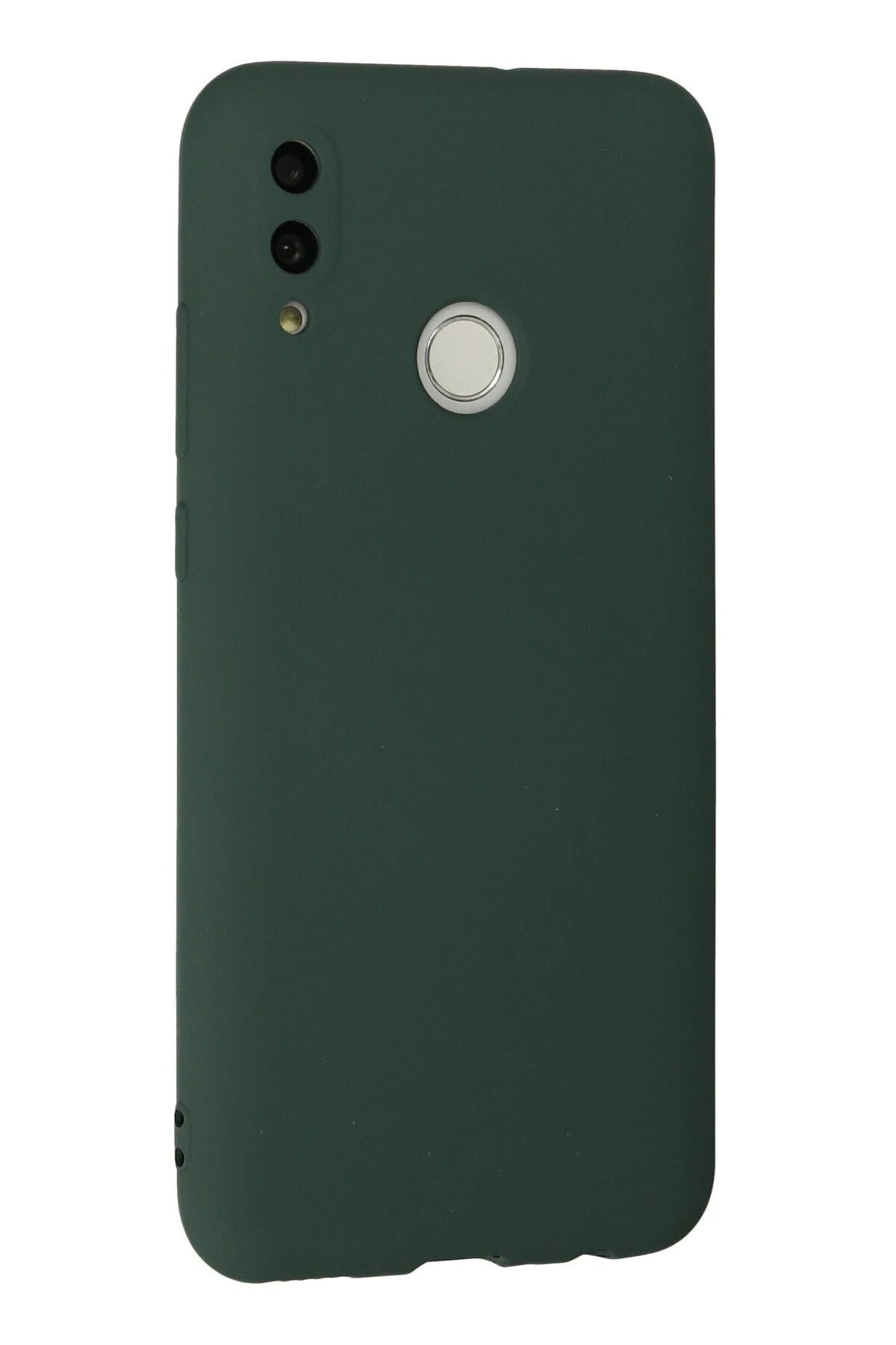 Mey İthalat® Huawei P Smart 2019 Kılıf Nano içi Kadife Silikon - Koyu Yeşil