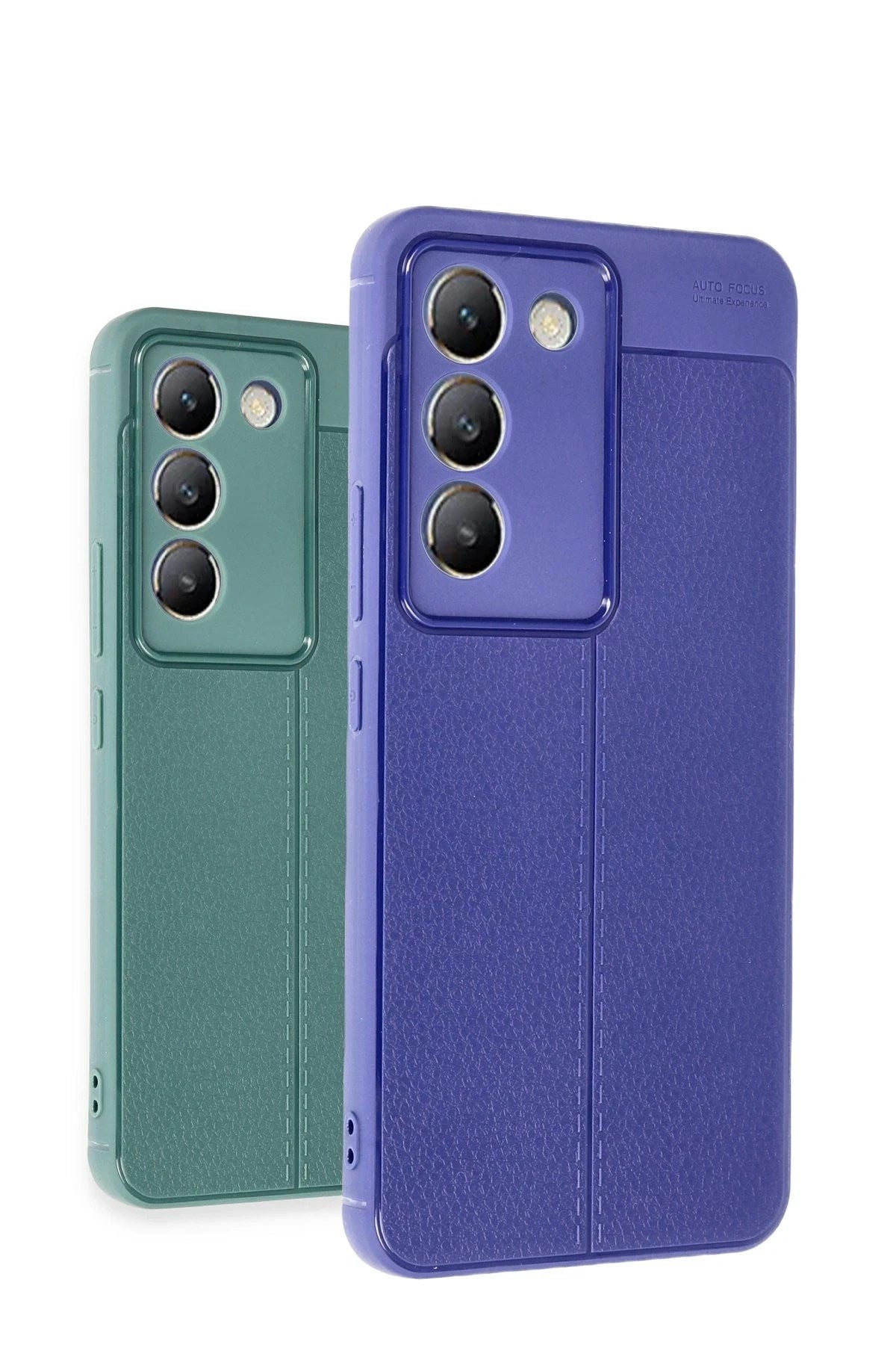 Mey İthalat® Vivo V30 Lite 4G Kılıf Auto Focus Kapak - Mavi