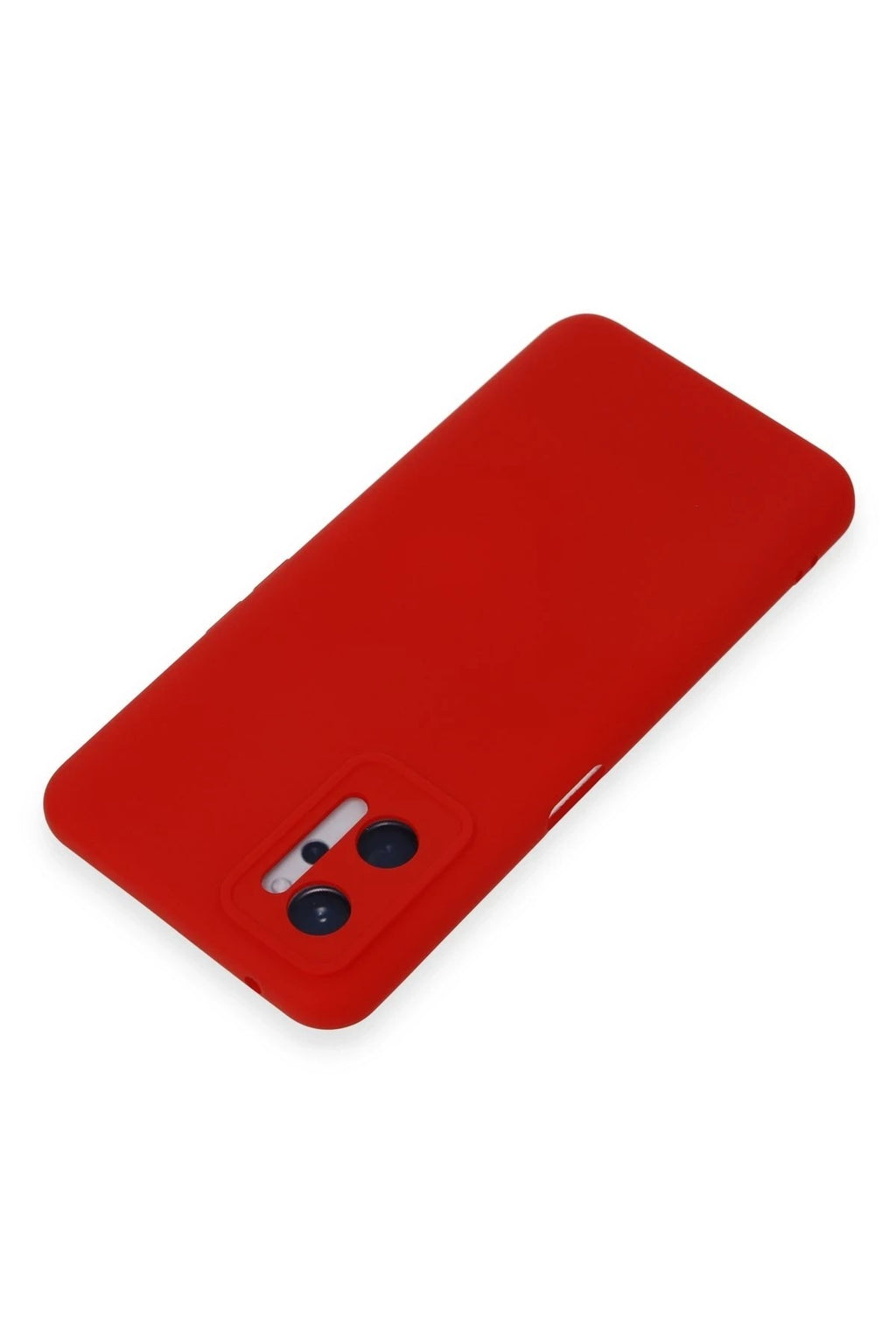 Mey İthalat® Realme 9i 4G Kılıf Nano içi Kadife Silikon - Kırmızı
