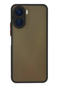 Mey İthalat® Vivo Y16 Kılıf Montreal Silikon Kapak - Siyah
