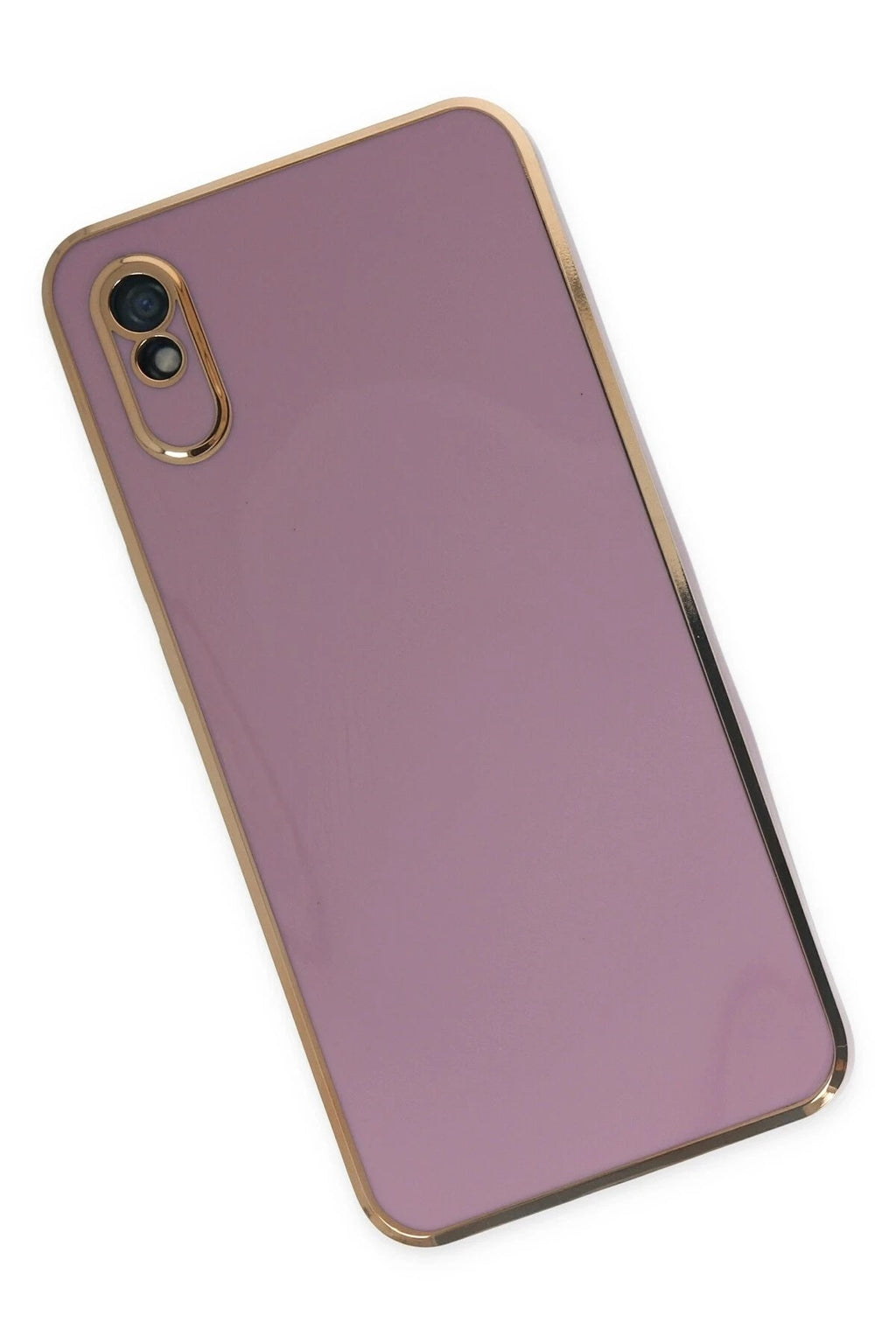 Mey İthalat® Redmi 9A Kılıf Volet Silikon - Mor
