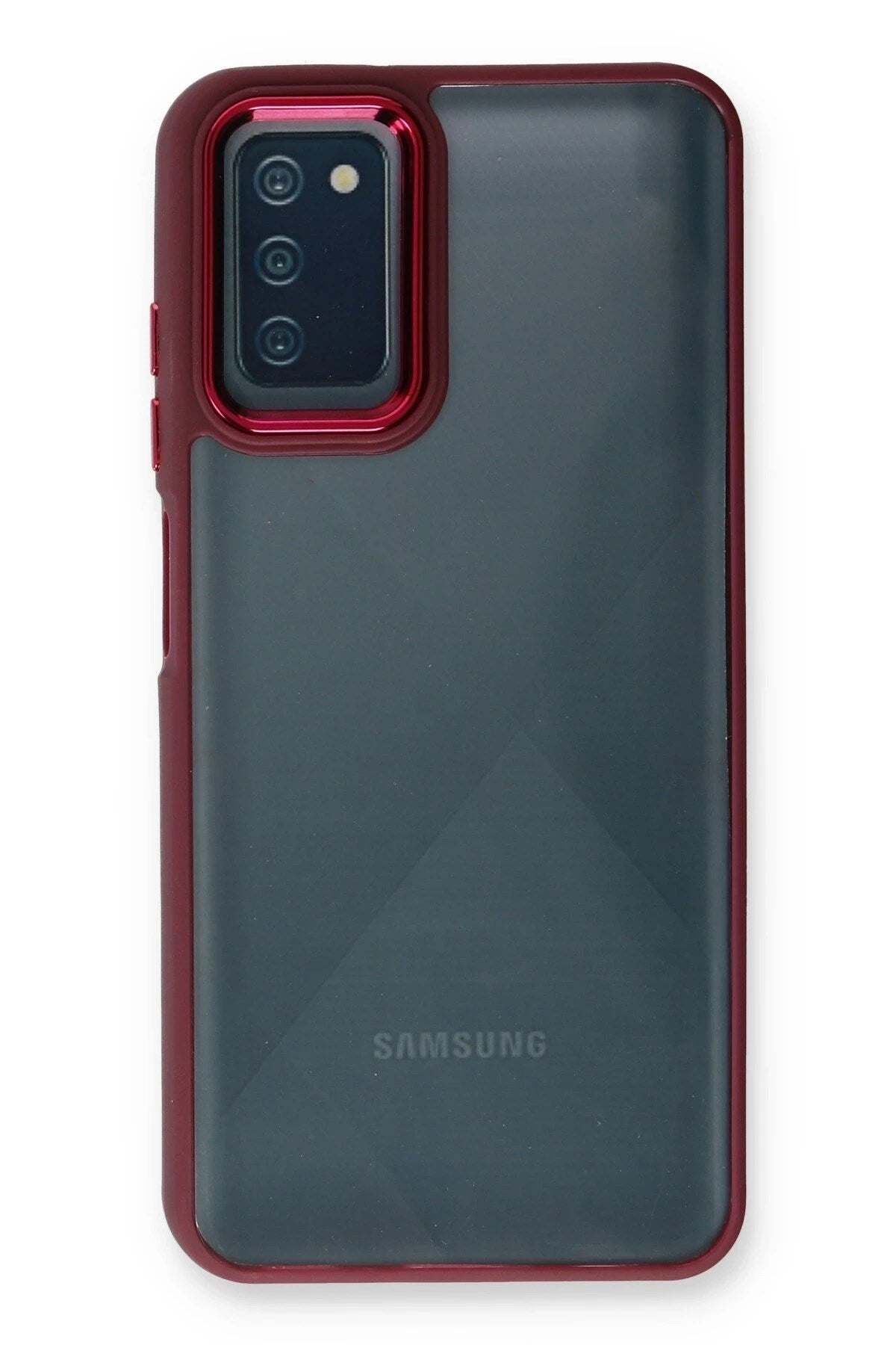 Mey İthalat® Samsung Galaxy A03S Kılıf Dora Kapak - Kırmızı
