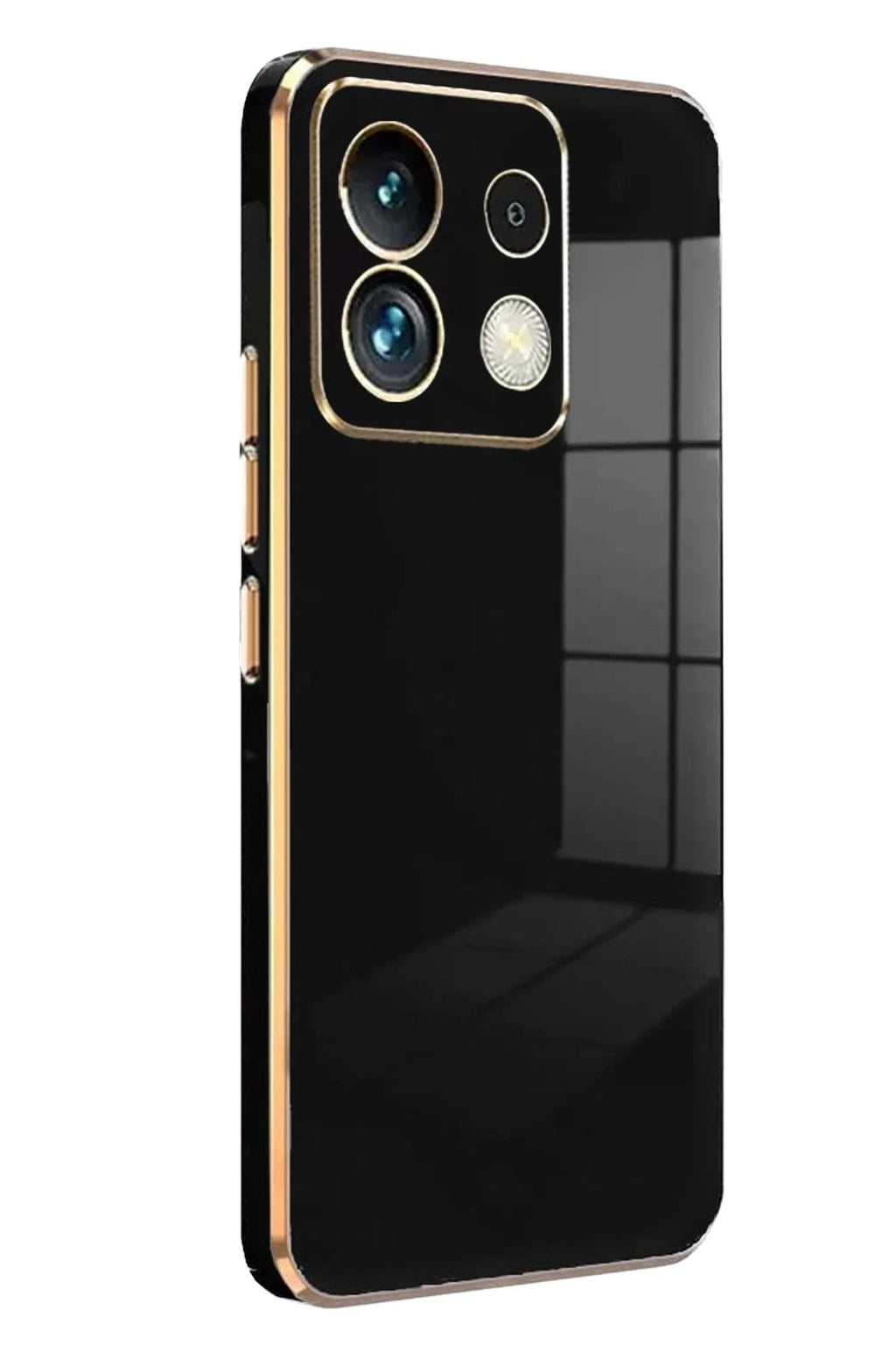 Mey İthalat® Redmi Note 13 Pro 5G Kılıf Volet Silikon - Siyah