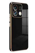 Mey İthalat® Redmi Note 13 Pro 5G Kılıf Volet Silikon - Siyah