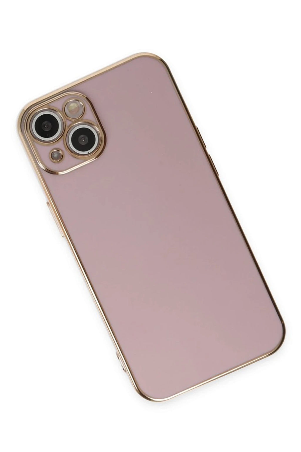 Mey İthalat® iPhone 15 Kılıf Volet Silikon - Mor