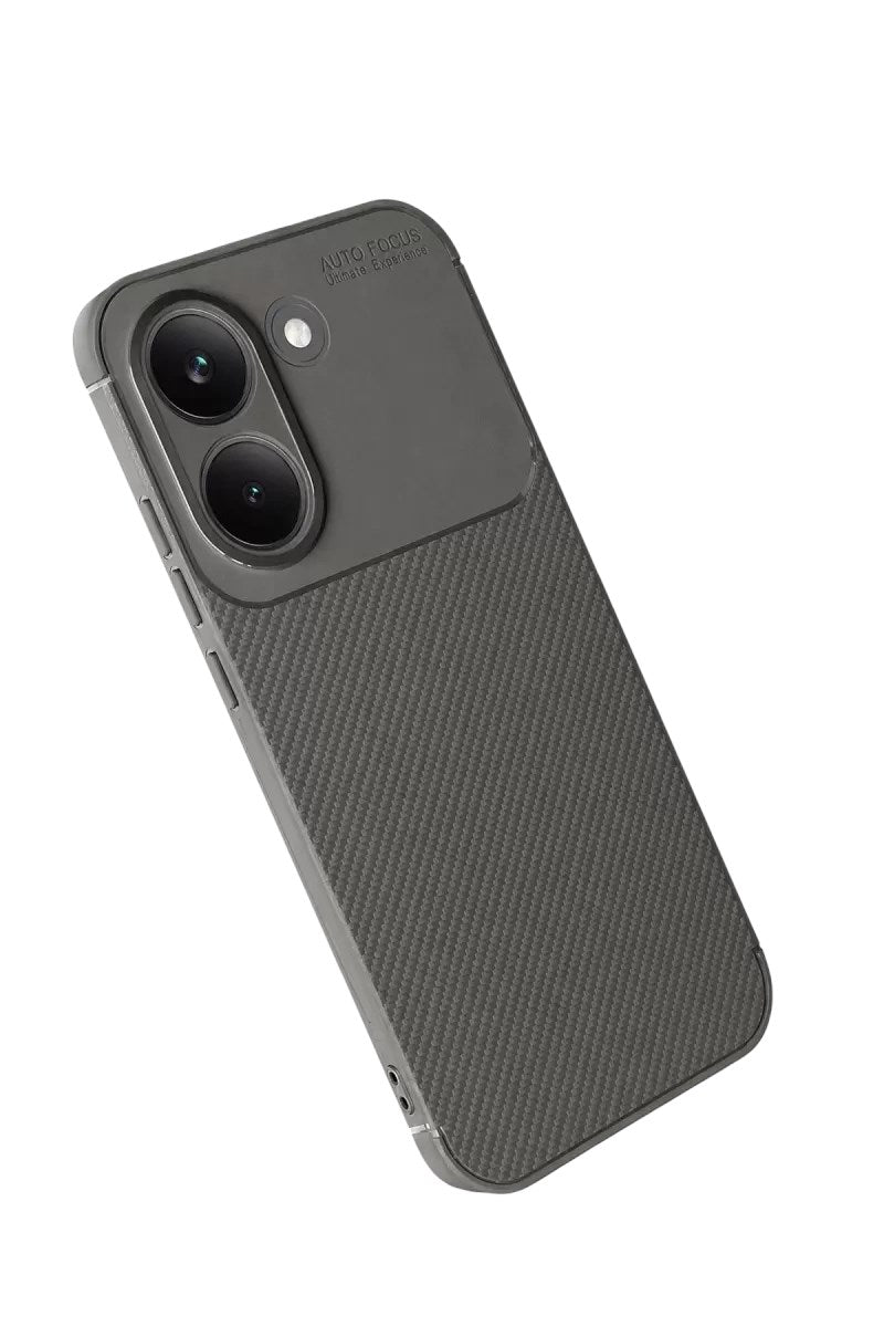 Mey İthalat® Poco X8 Pro Auto Focus Karbon Kapak - Gri