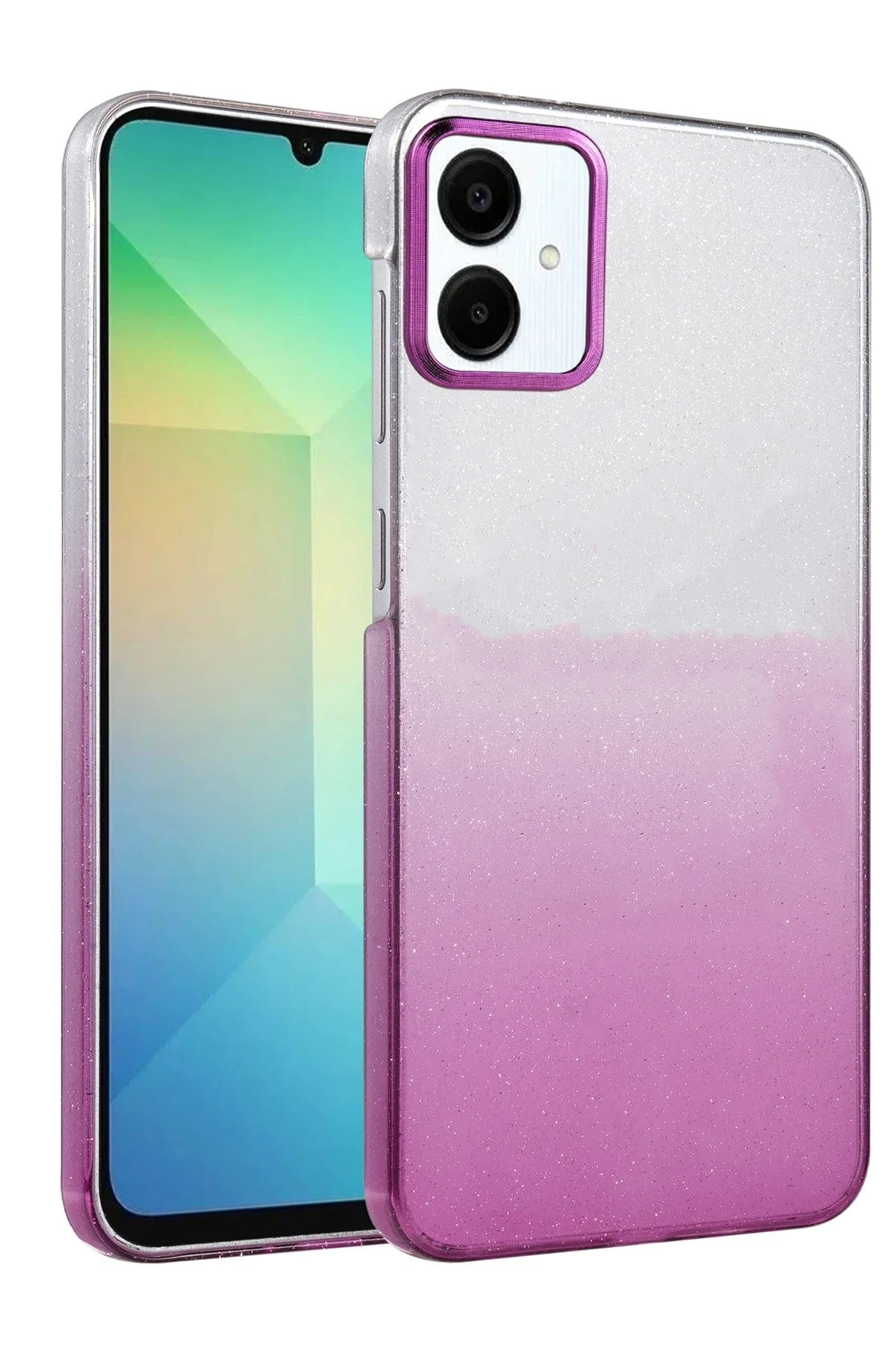 Mey İthalat® Samsung Galaxy A06 Glossy Kapak - Mor