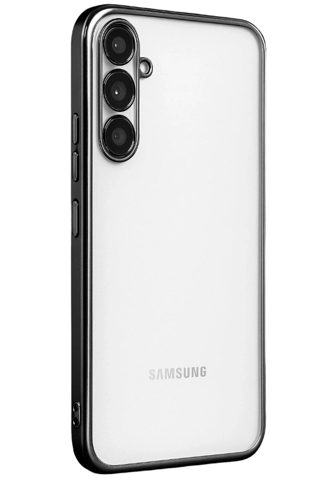 Mey İthalat® Samsung Galaxy A34 5G Kılıf Lensli Silikon - Siyah