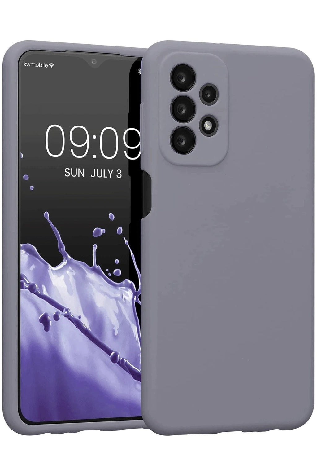 Mey İthalat® Samsung Galaxy A23 4G Kılıf First Silikon - Gri