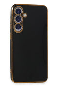 Mey İthalat® Samsung Galaxy S24 Kılıf Volet Silikon - Siyah