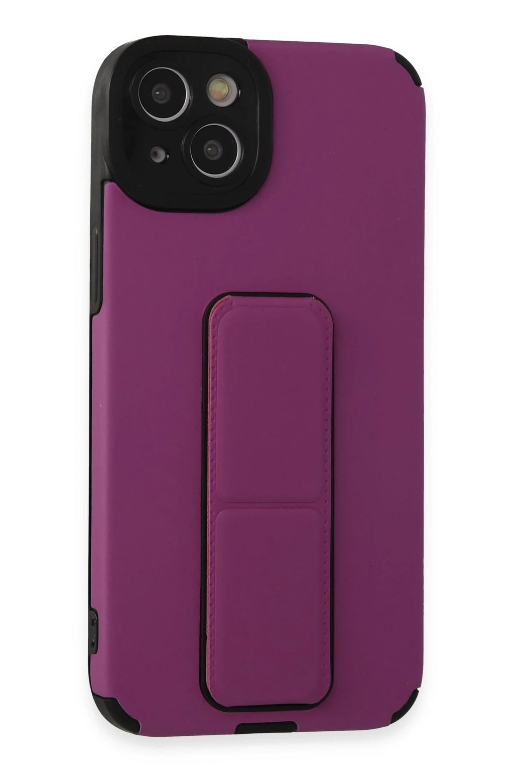 Mey İthalat® iPhone 14 Plus Kılıf Mega Standlı Silikon - Mor