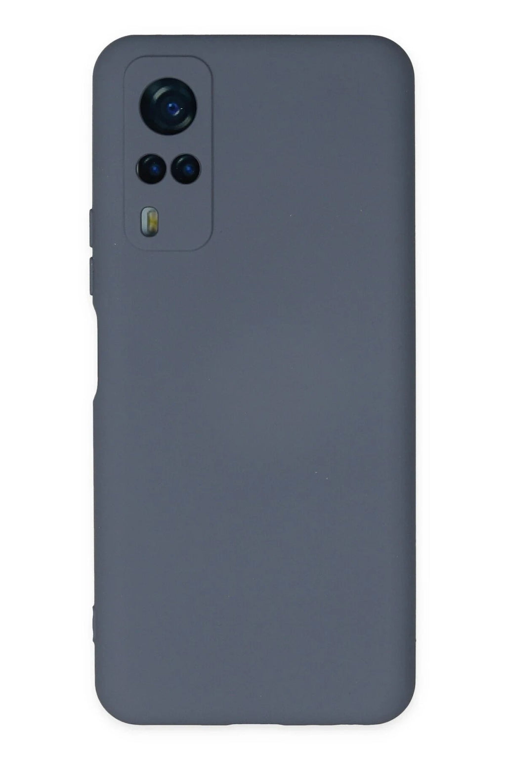 Mey İthalat® Vivo Y53S Kılıf Nano içi Kadife Silikon - Gri