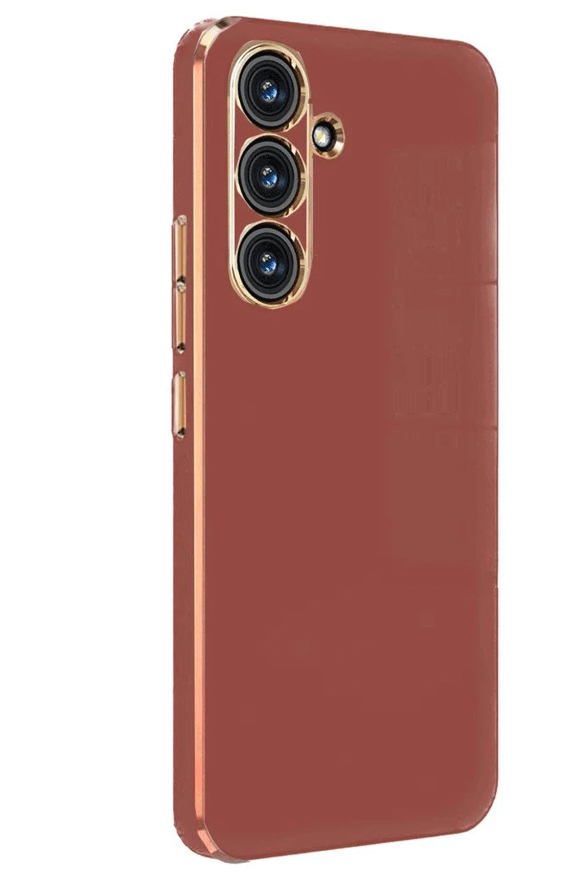 Mey İthalat® Samsung Galaxy M34 5G Kılıf Volet Silikon - Kırmızı
