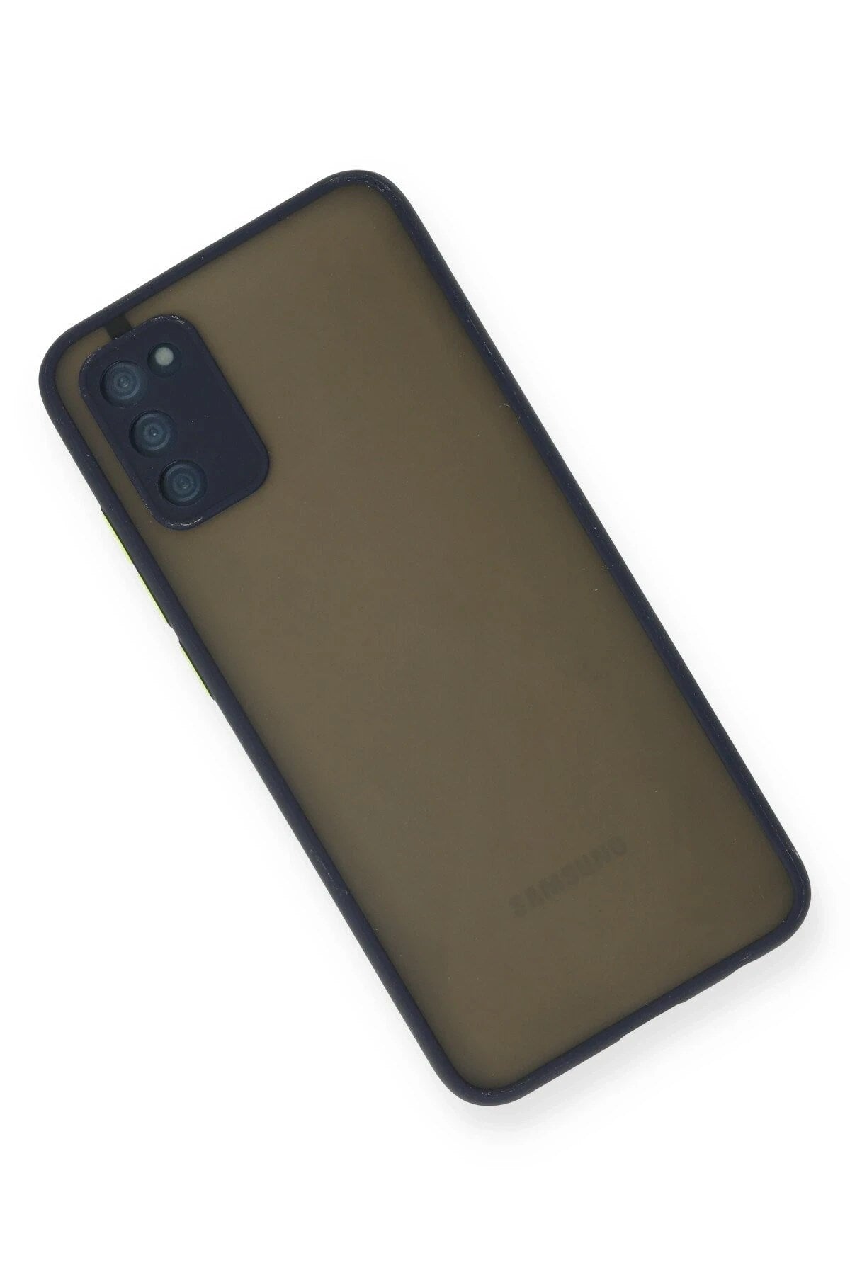 Mey İthalat® Samsung Galaxy A03S Kılıf Montreal Silikon Kapak - Lacivert