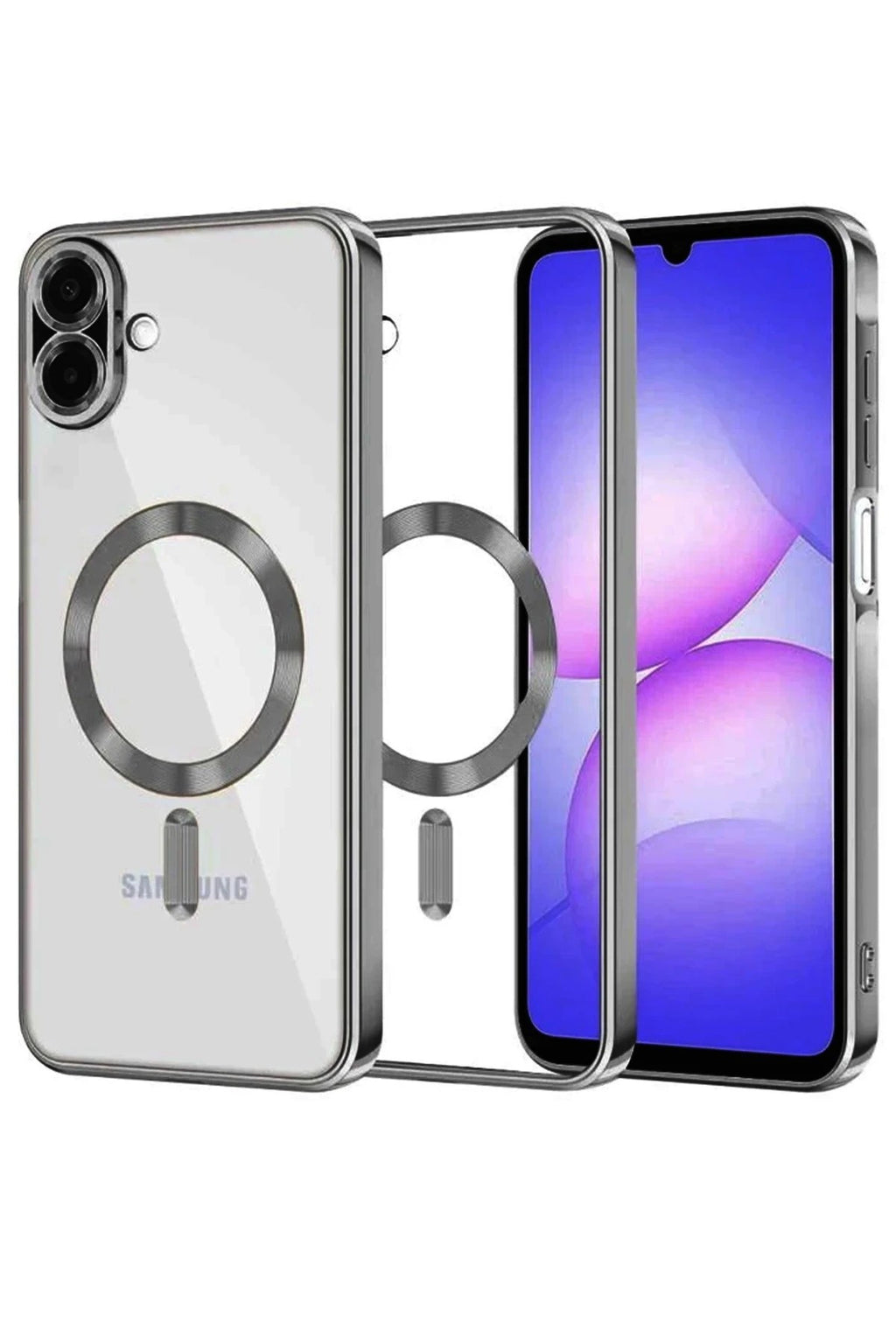 Mey İthalat® Samsung Galaxy A07 4G Kross Magneticsafe Kapak - Titan Gri