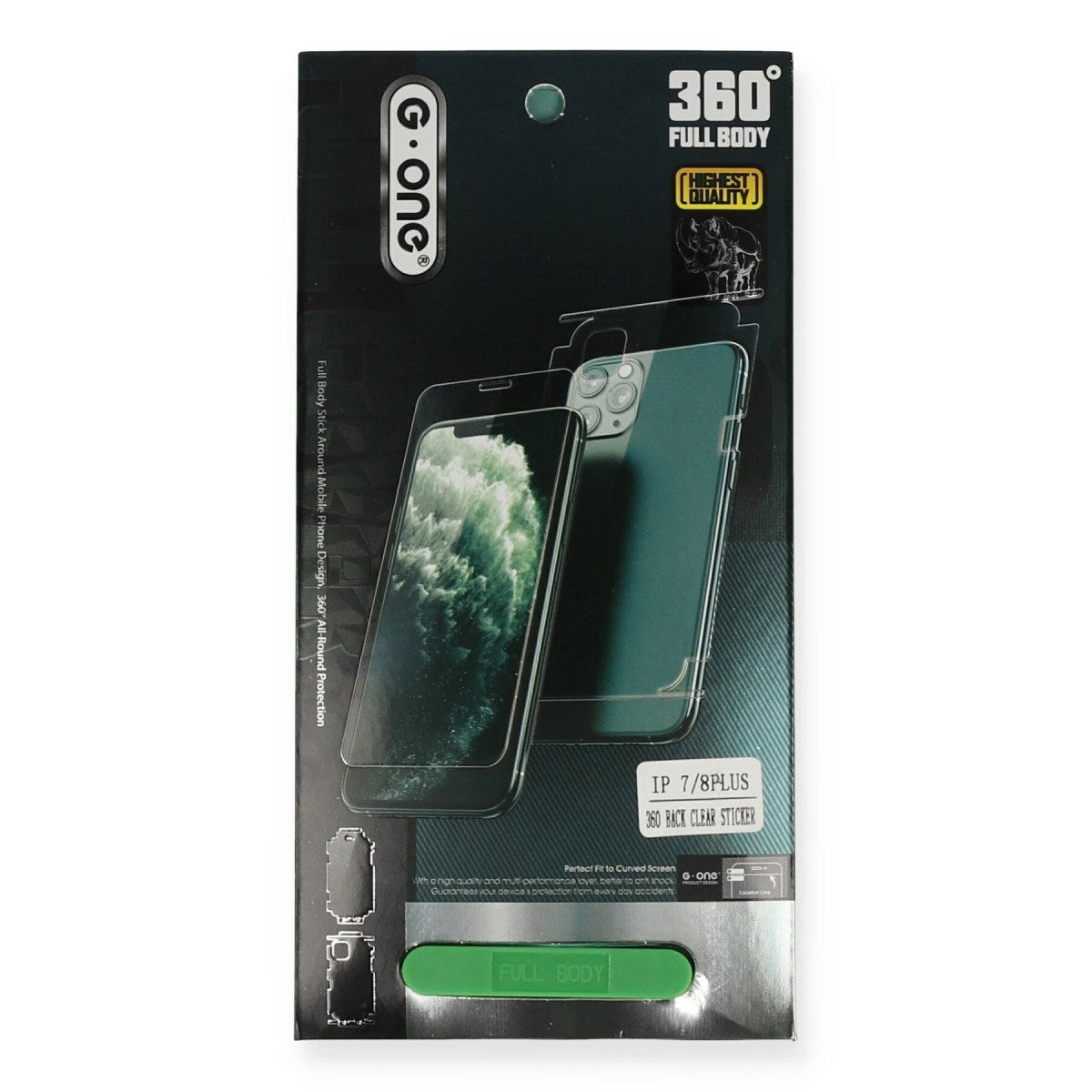 Mey İthalat® iPhone 16 360 Mat Full Body Arka Koruyucu