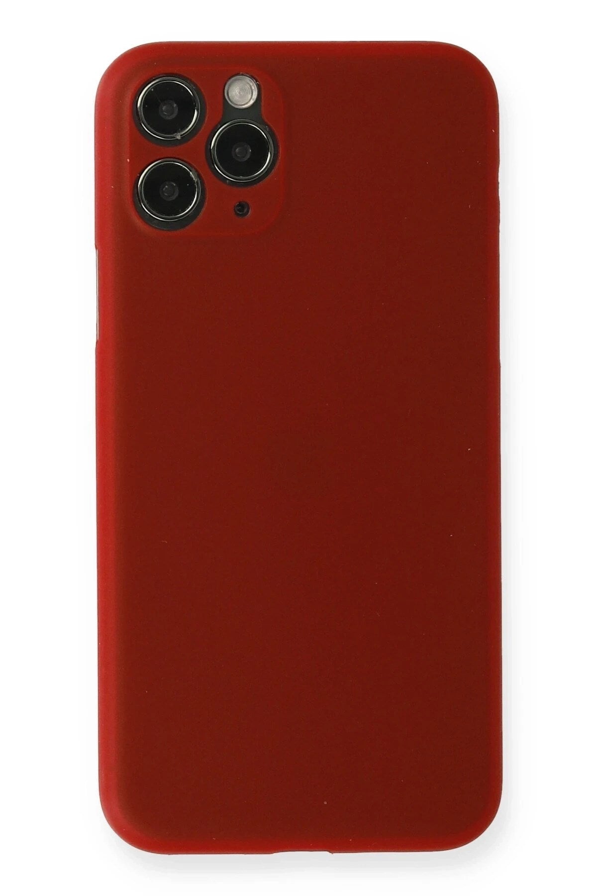 Mey İthalat® iPhone 11 Pro Max Kılıf PP Ultra İnce Kapak - Kırmızı