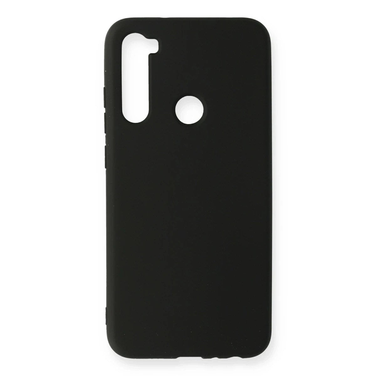 Mey İthalat® Redmi Note 8 Kılıf Nano içi Kadife Silikon - Siyah